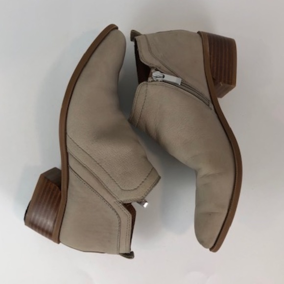 Franco Sarto Suede Ankle Boots Sz 7 - Picture 6 of 13